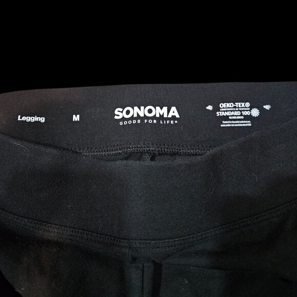 Sonoma Goods for Life Black Leggings – Size Medium - Picture 3 of 3